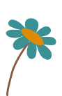 Illustration vectorielle d’une fleur