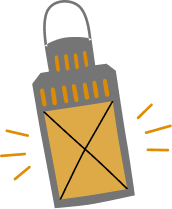Illustration vectorielle d’une lanterne